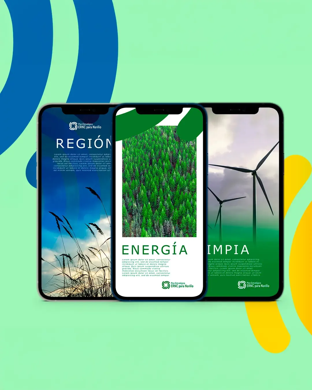 Página interior del Plan Estratégico ERNC 5