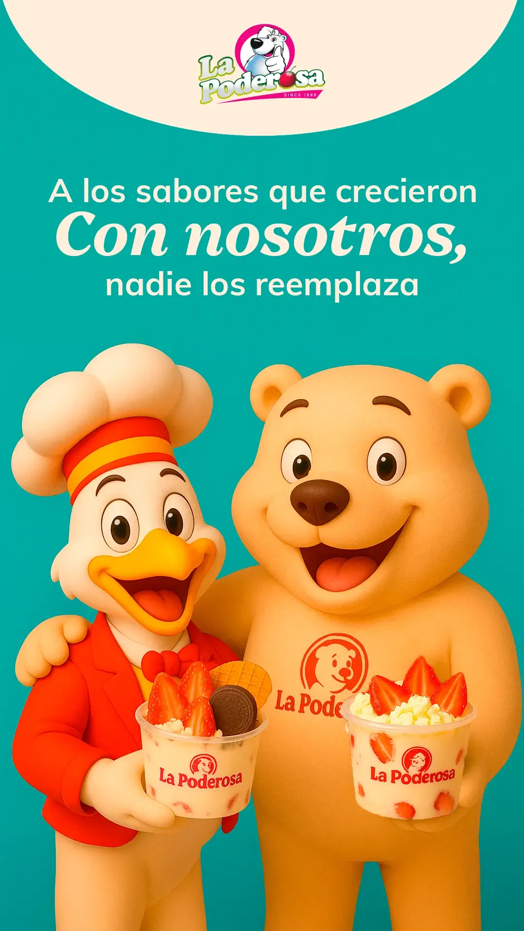 Historia de Instagram para La Poderosa 1