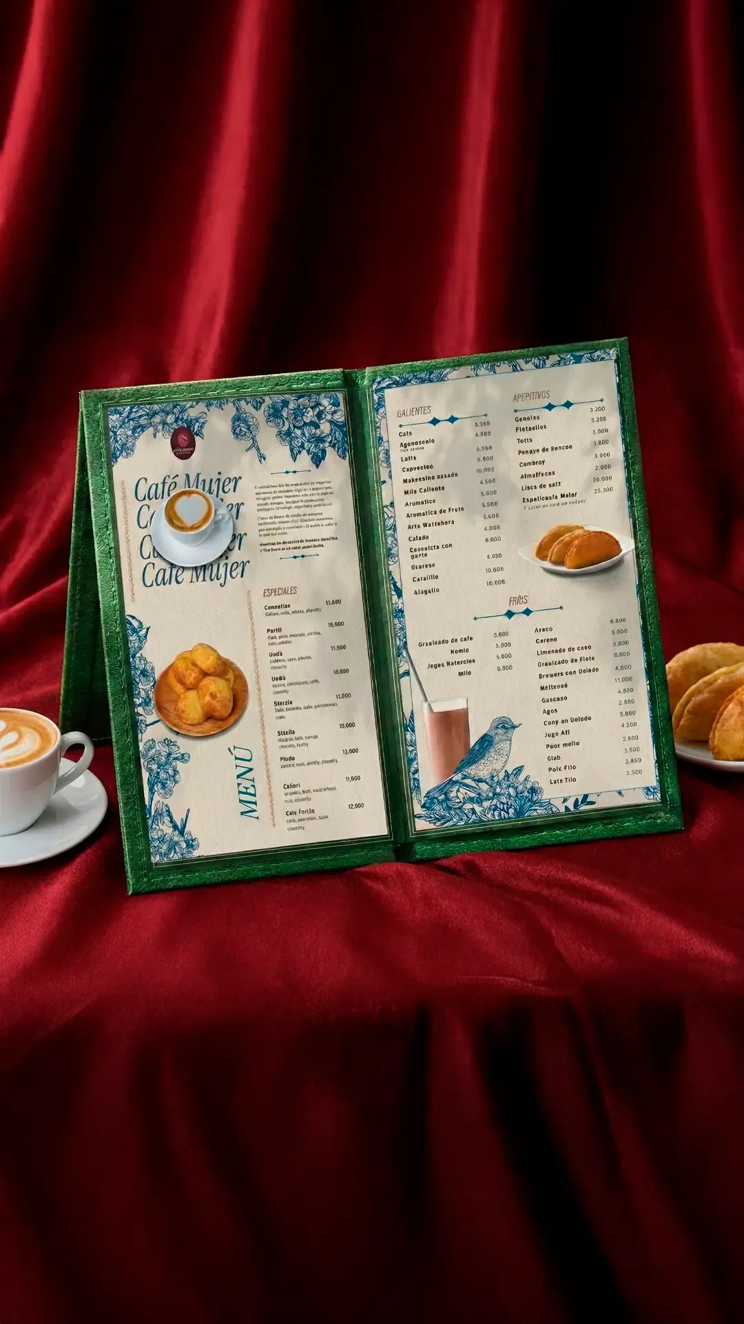 Menú Café Mujer
