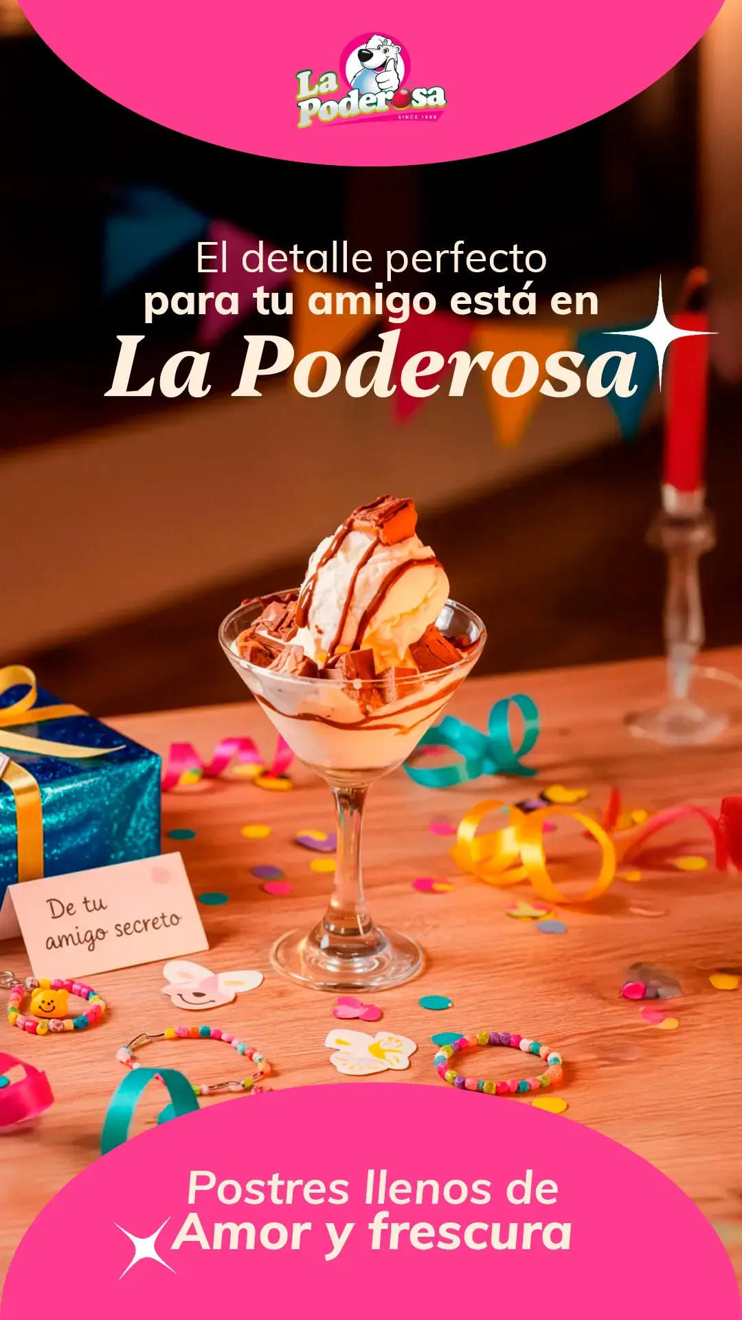 Historia de Instagram para La Poderosa 2